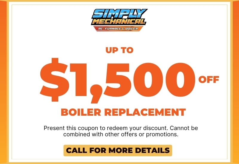Up To $1500 Off Boiler Replacement