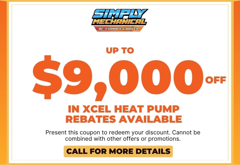 Up To $9000 Off in Xcel Heat Pump Rebates Available